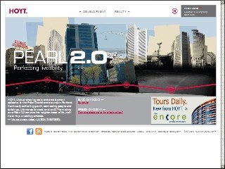 Web site www.hoytyards.com, Hoyt Street Properties
